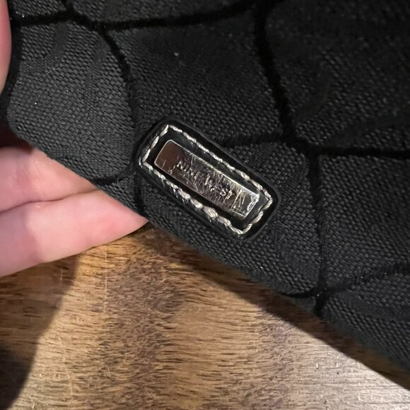 NINE WEST black Fabric Crossbody Purse - Picture 4 of 9